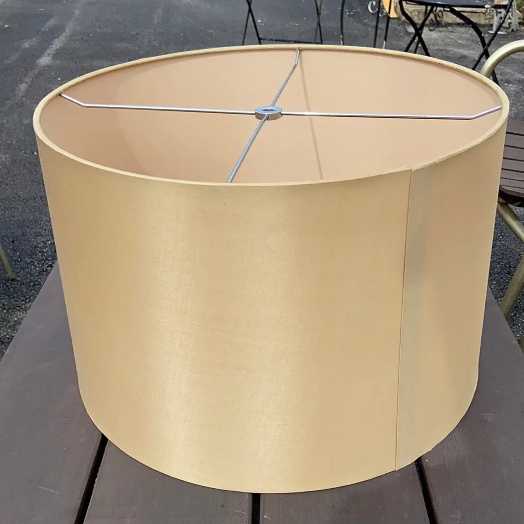 Large Modern Tan Lamp Shade 1