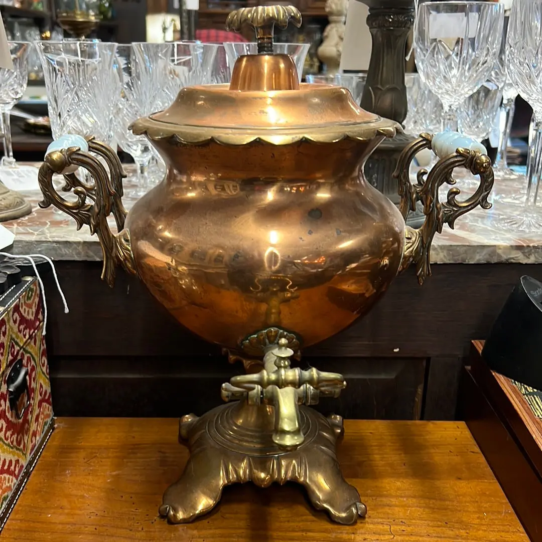 Vintage Copper Coffee Dispenser 1