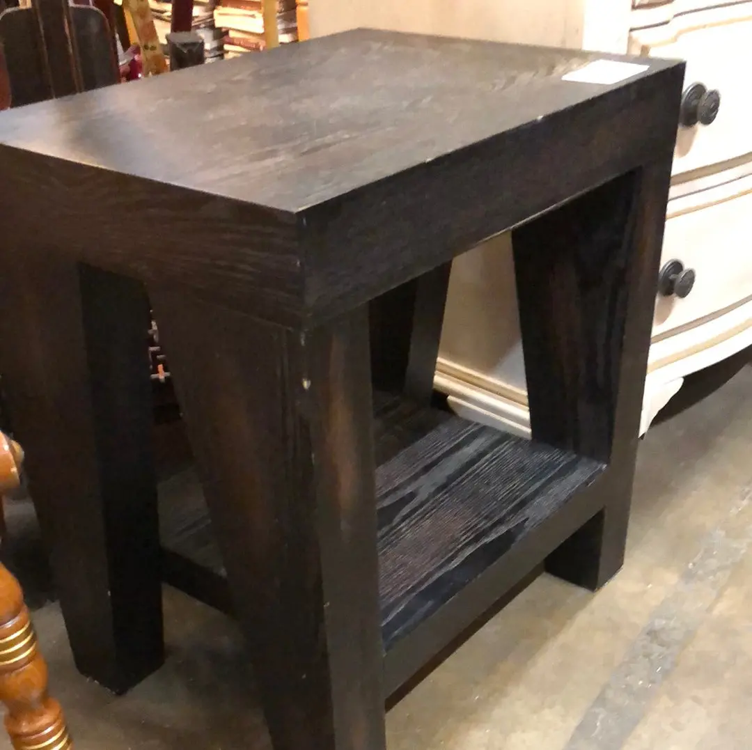 Contemporary Black Side Table 1