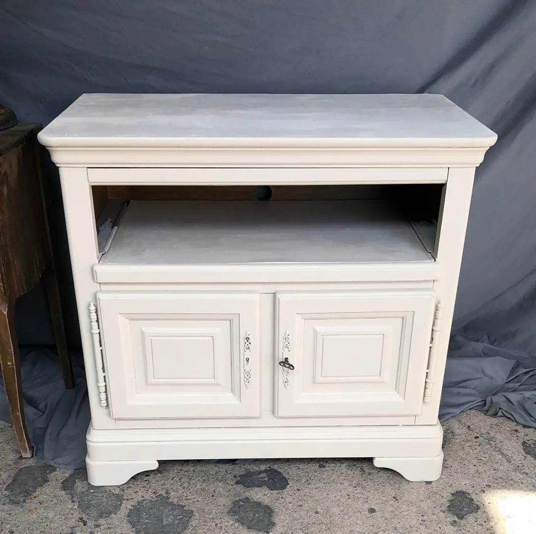 Painted Microwave Cabinet Or Stand 1