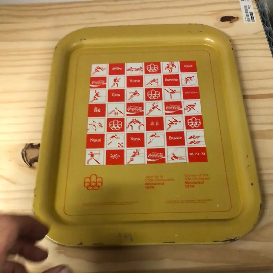 1976 Munich Olympics Coca-Cola Tray 1
