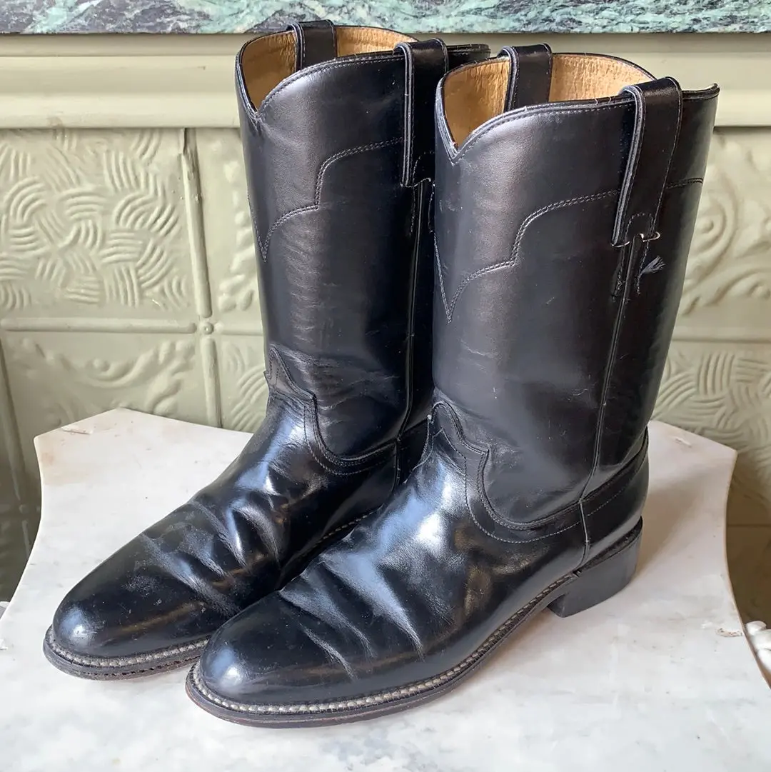 Tony Lama Black Womens Western Boots 1