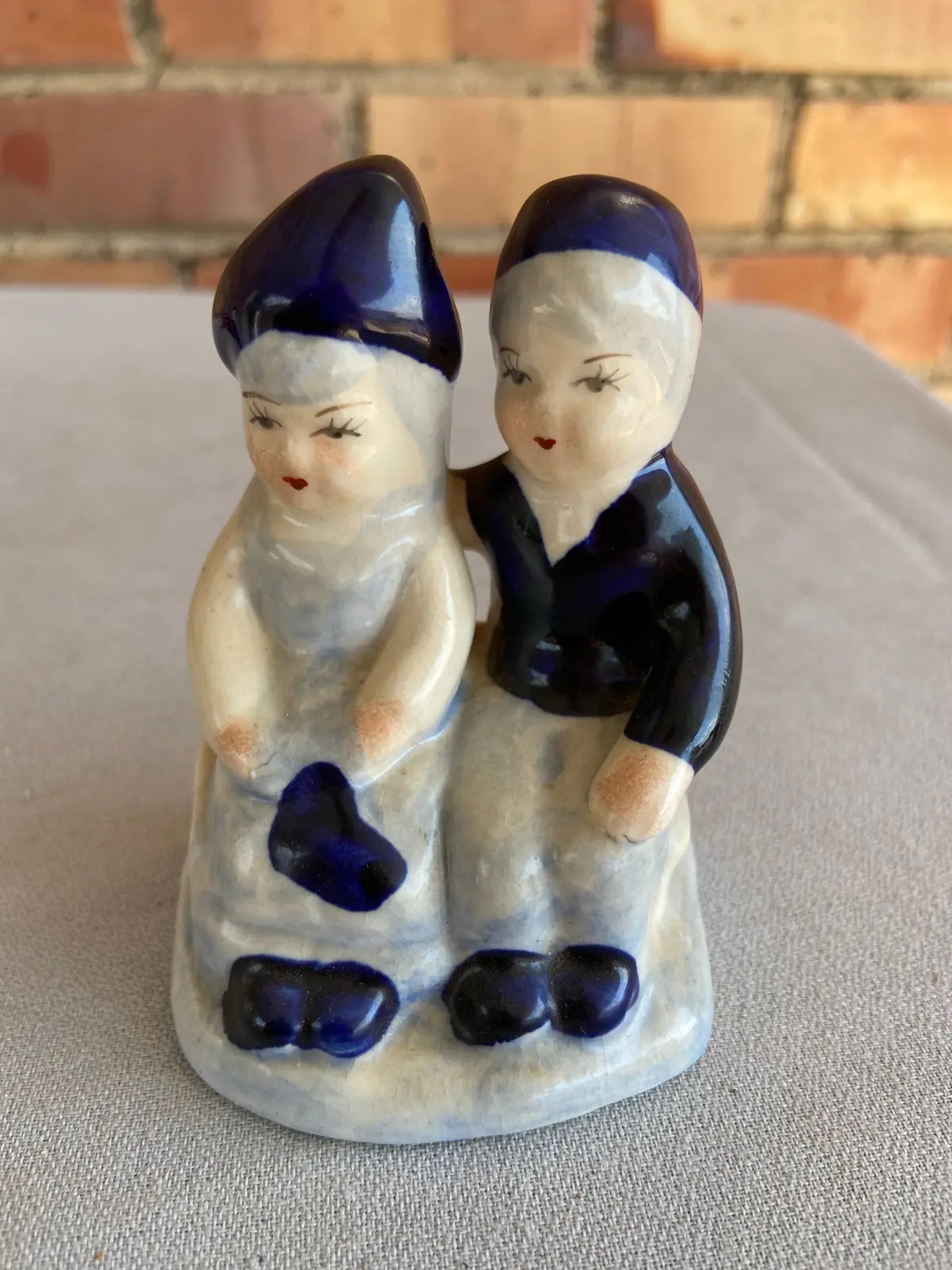 Small Dutch Couple Delft Figure 1