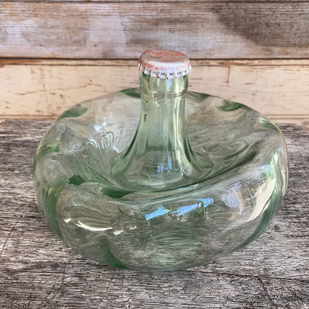 Melted Bottle Cap Ashtray With Cap 1