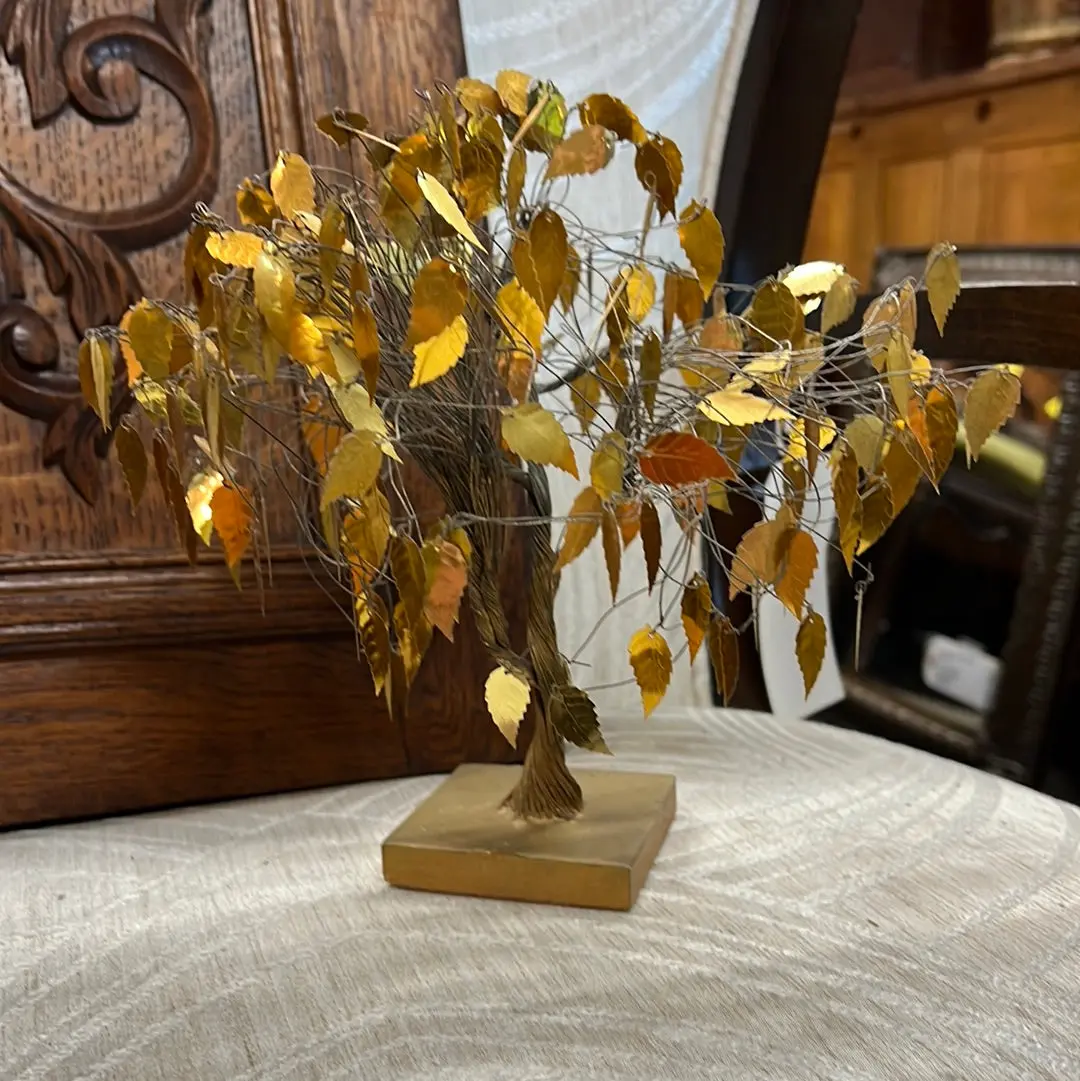 Golden Twisted Wire Dream Tree 1