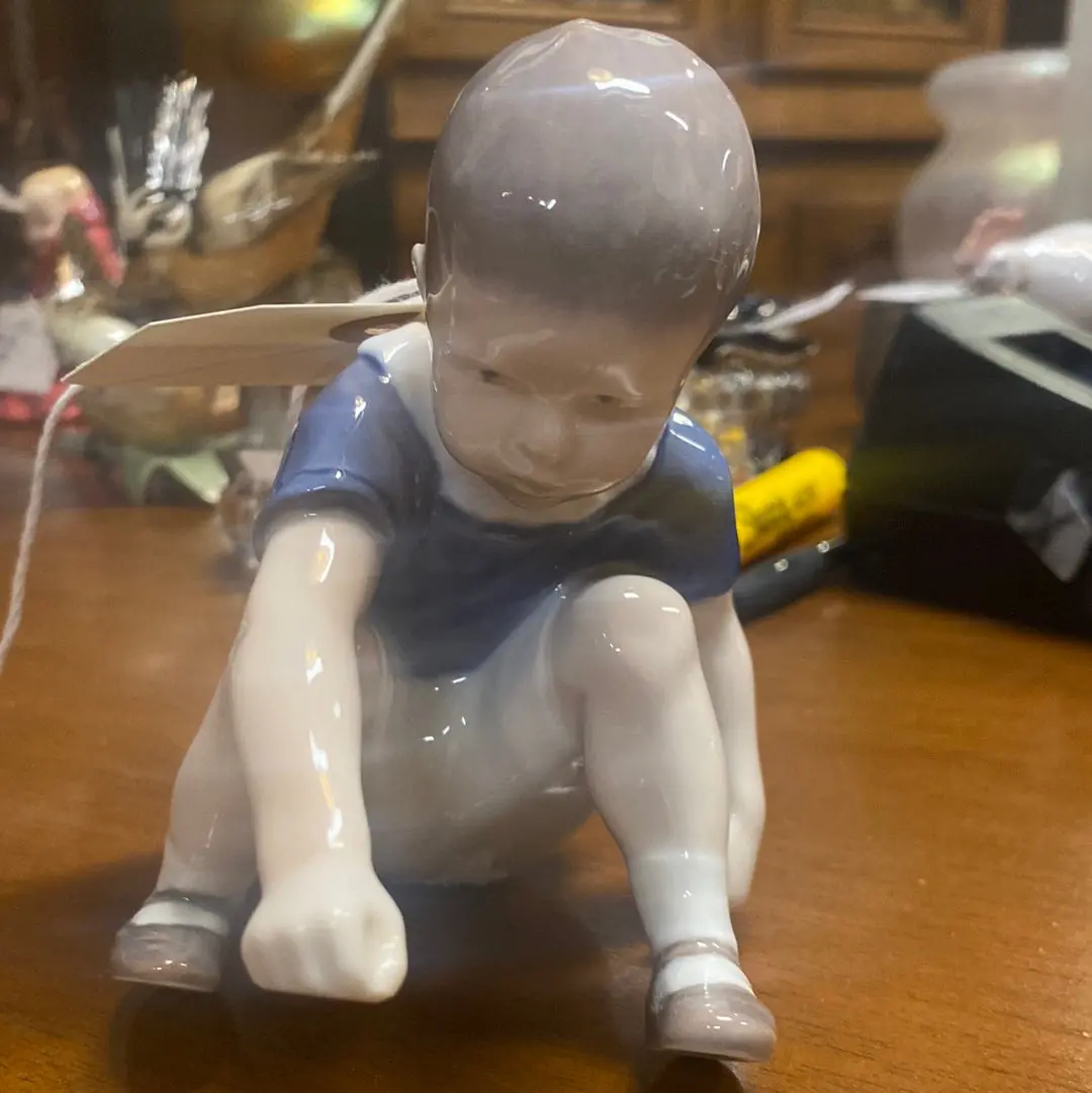 Royal Copenhagen Crouching Child 1