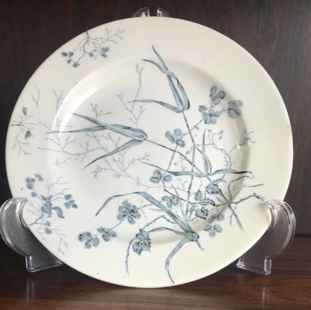 Blue And White Capetown Floral Plate 1