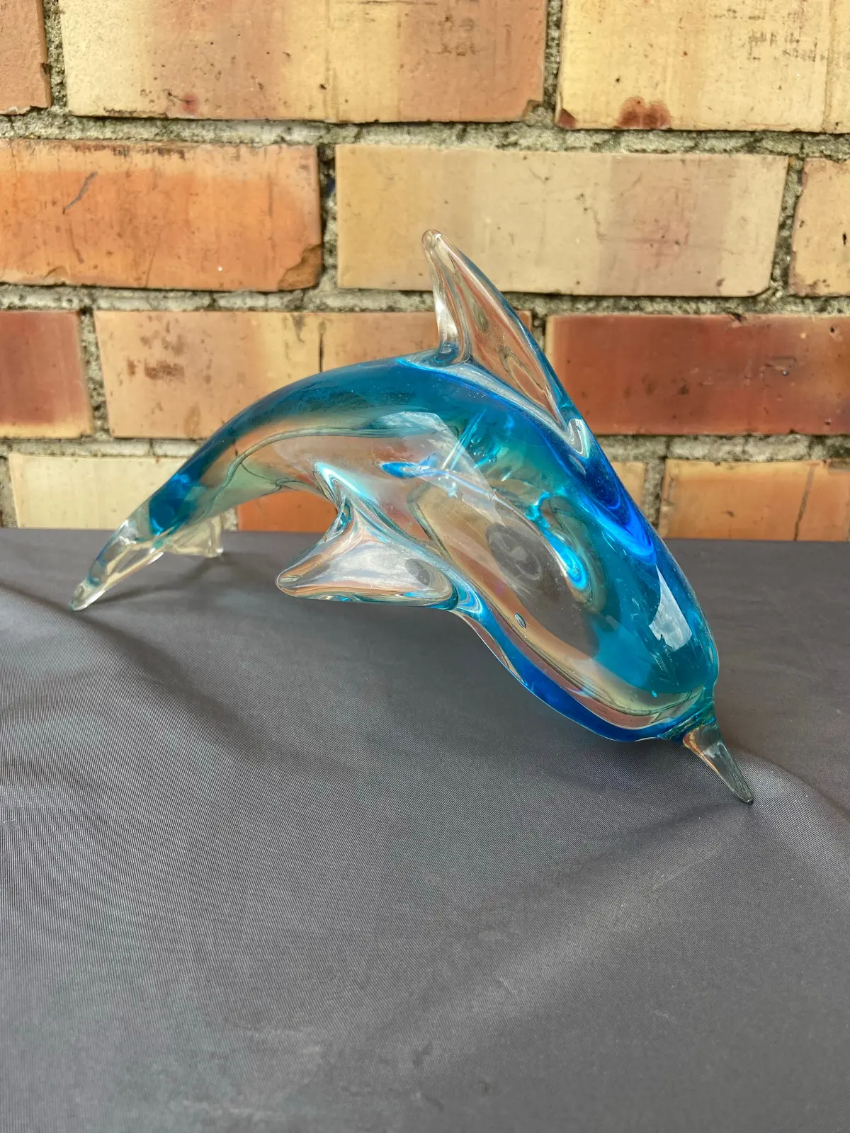 Art Glass Dolphin 1