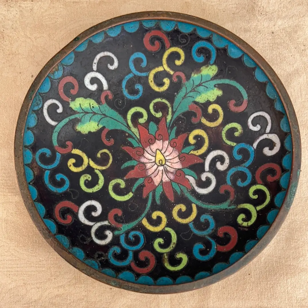 Small Cloissone Dish 1