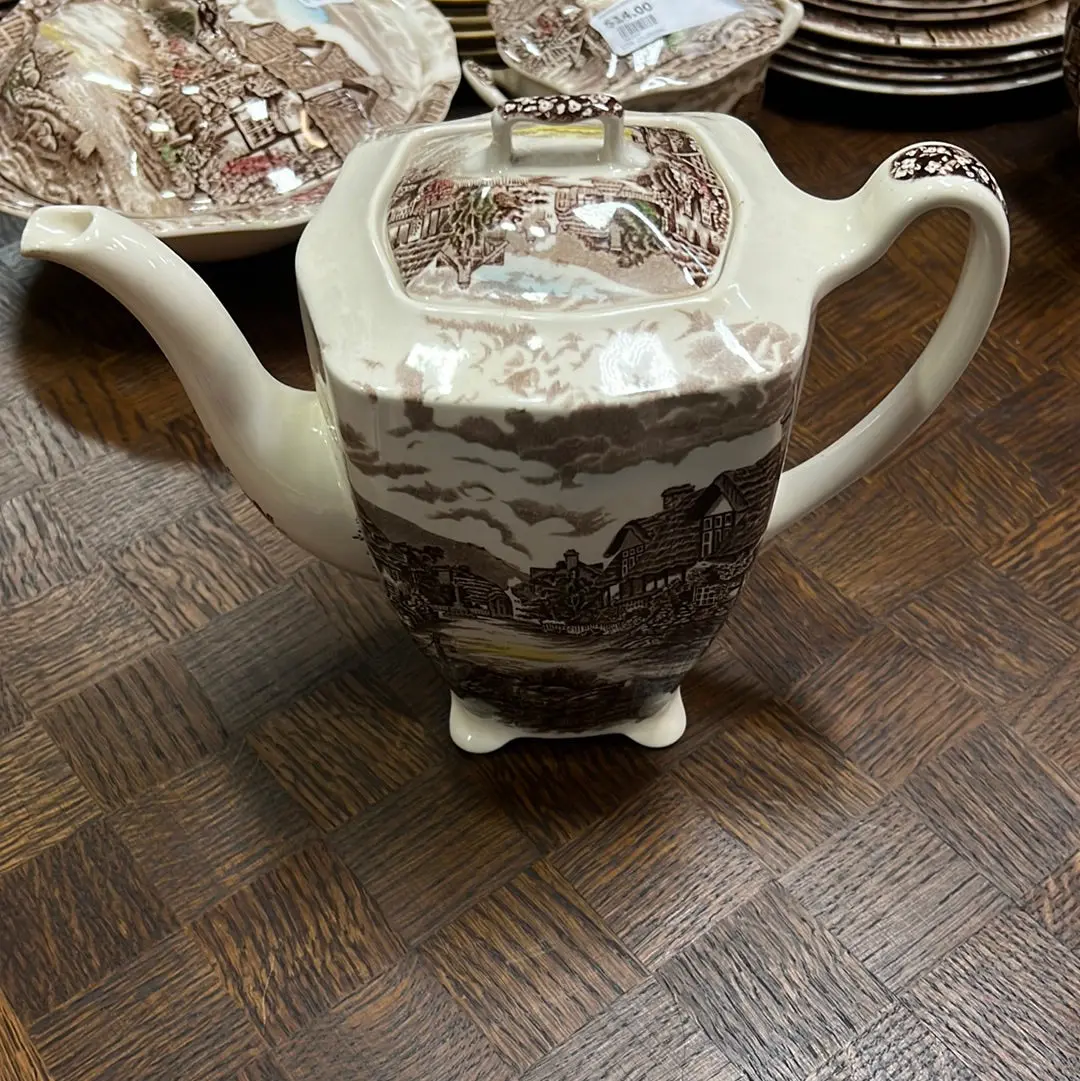 Johnson Brothers China Coffee Pot 1