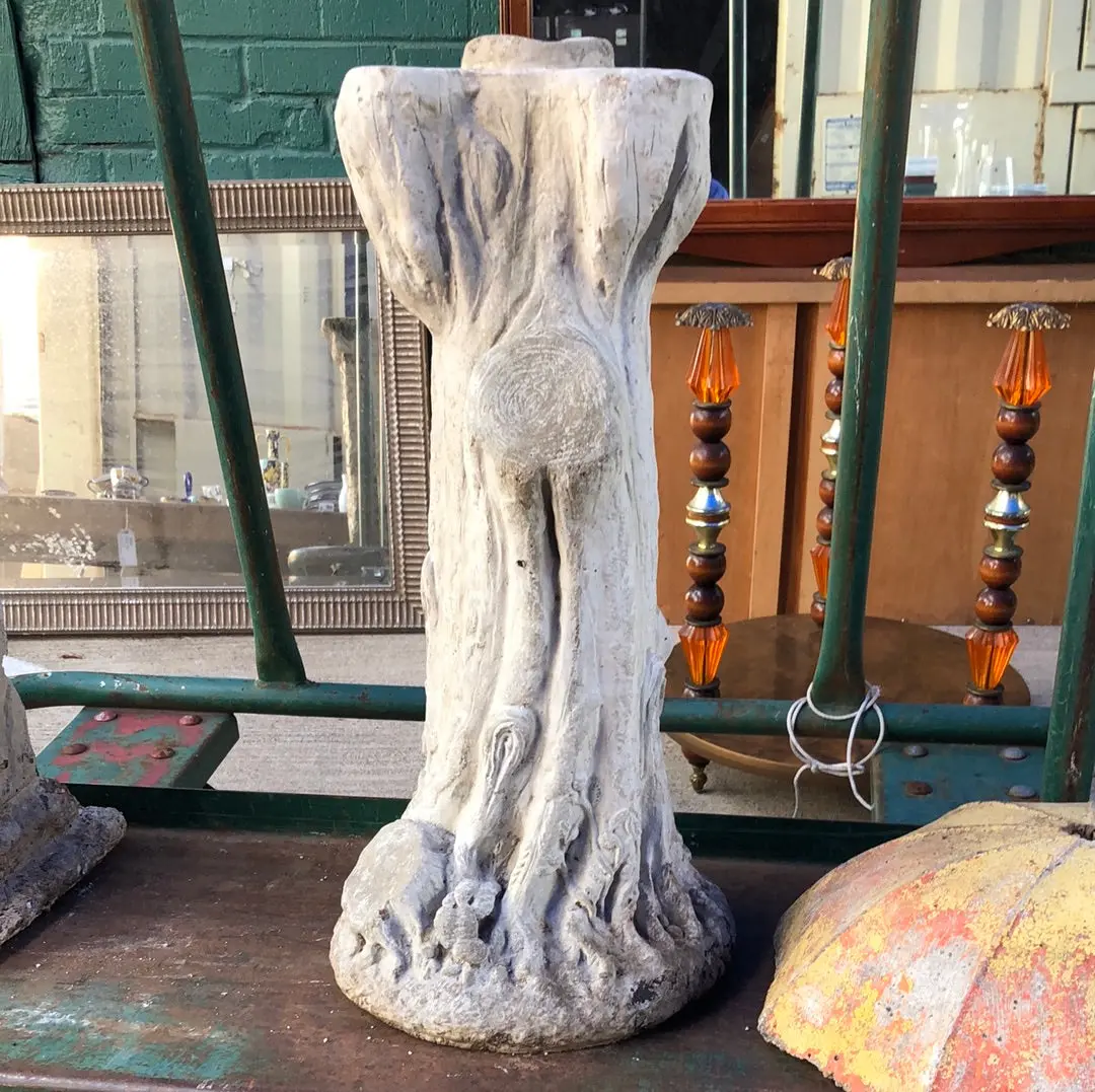 Faux Bois Pedestal 1