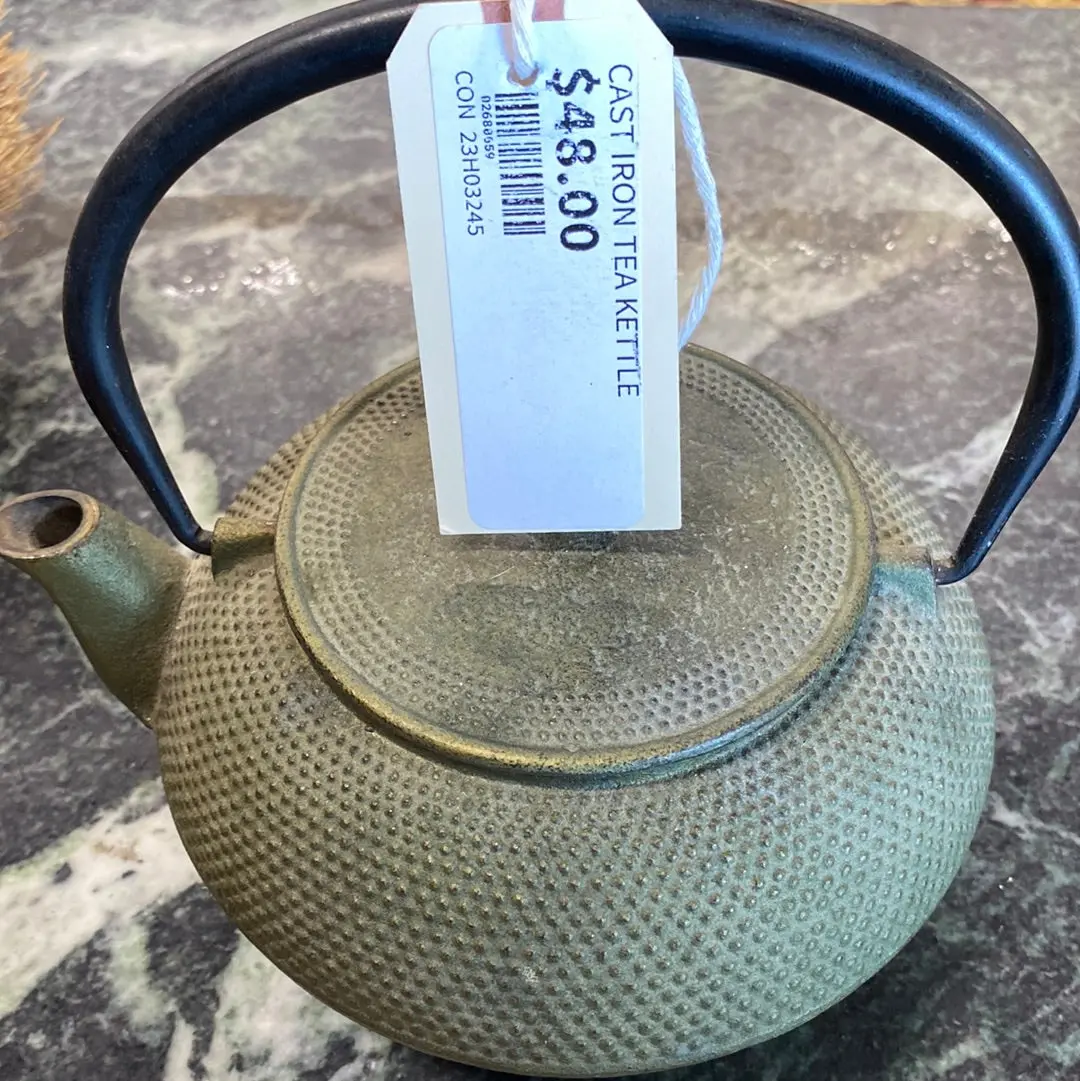 Cast Iron Tea Kettle 1