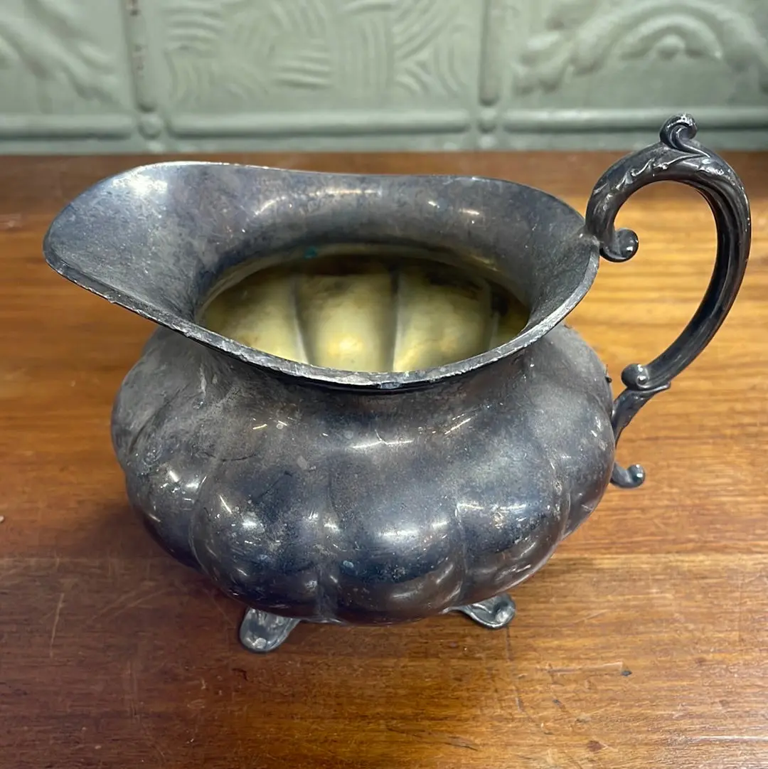Small Silver Plate Pitcher 1