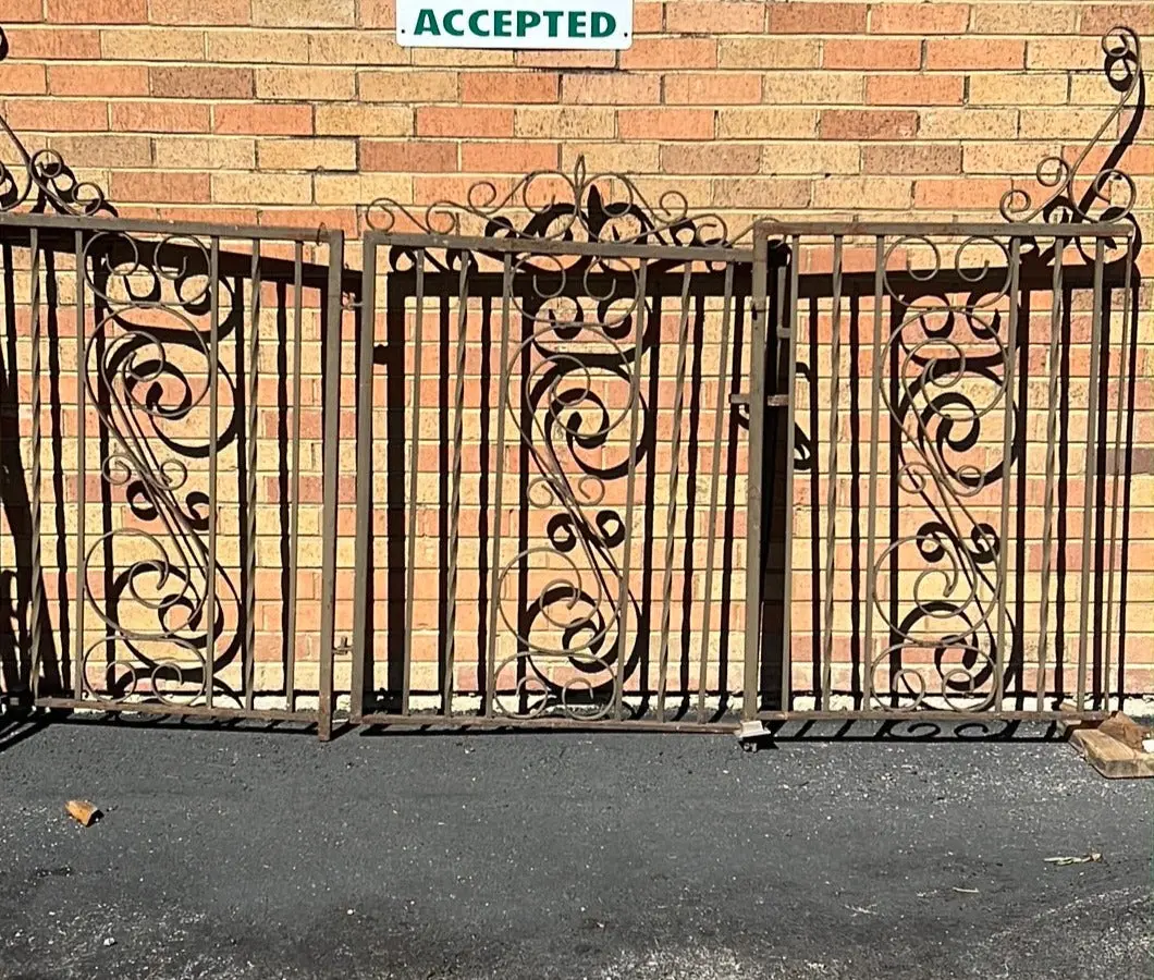 Set Of Three Iron Gates 1
