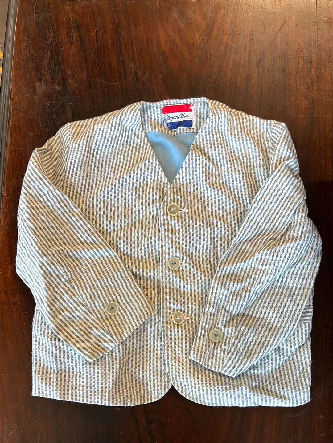 Vintage Toddler Pin Stripe Blazer 1