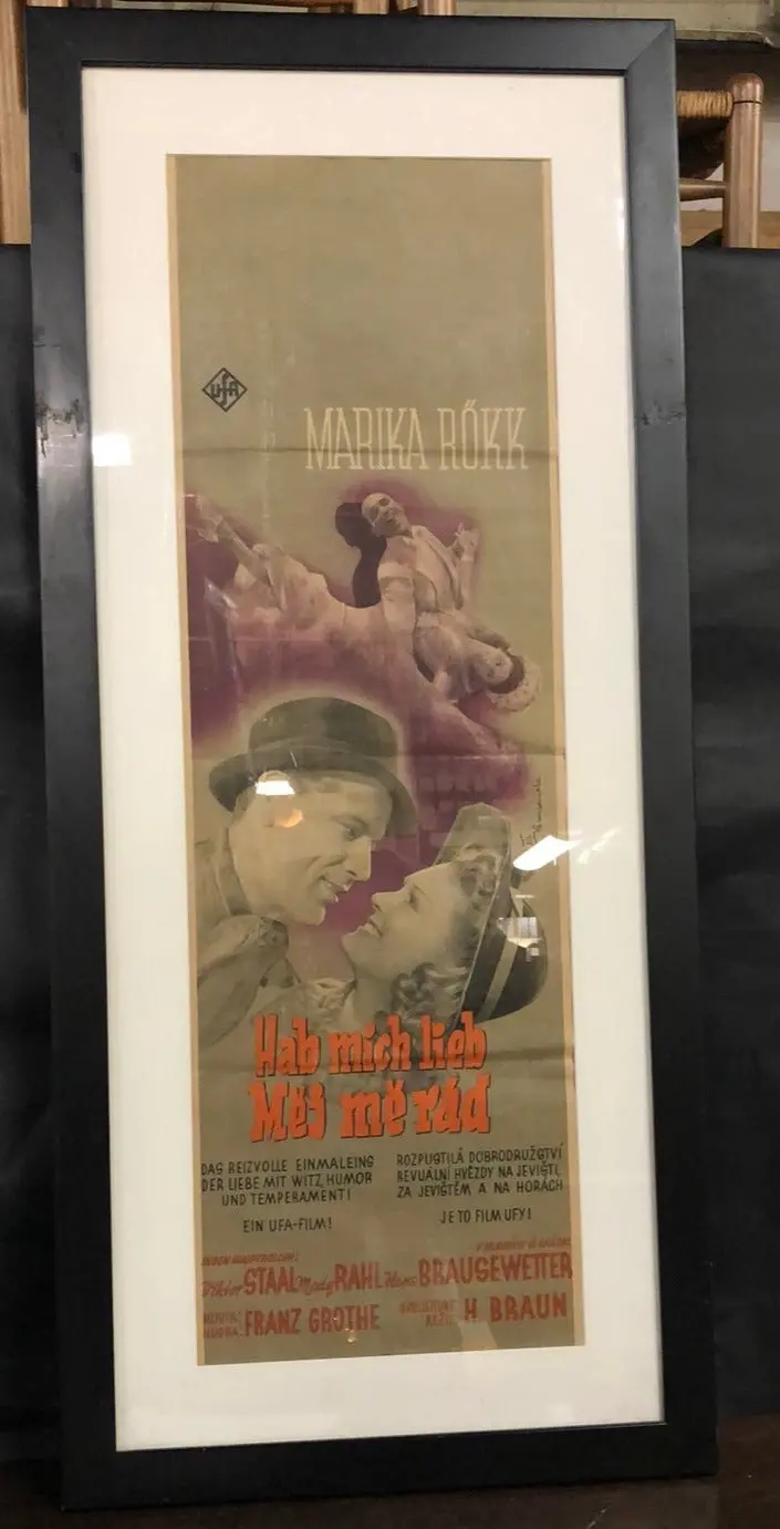 Vertical German Movie Poster "Marika Rökk" 1