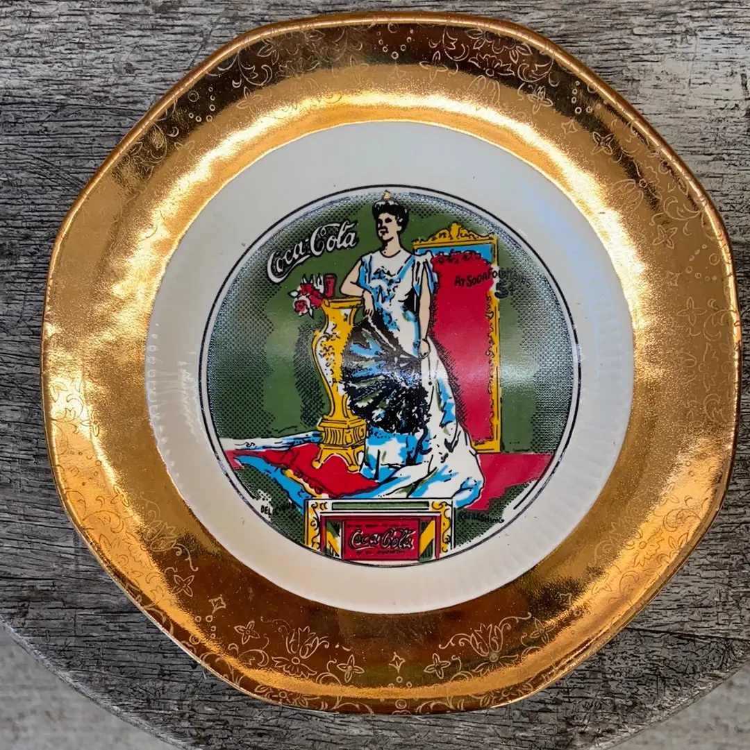 Lilian Russel Commemorative Coca Cola Plate 515/1000 1