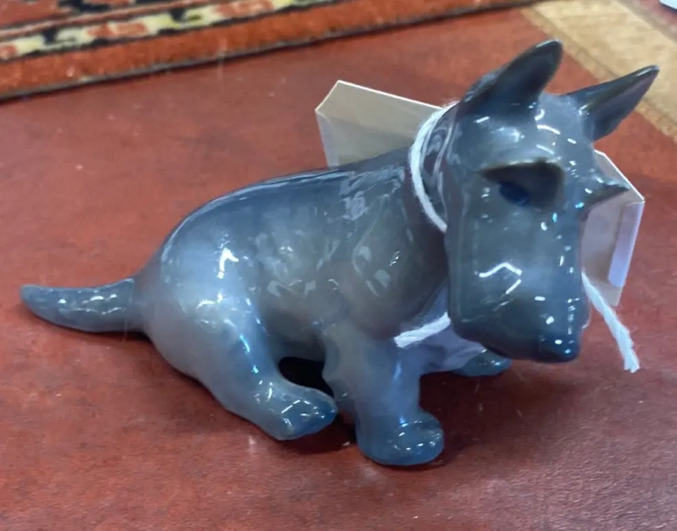 Gray Scotty Dog Royal Copenhagen 1