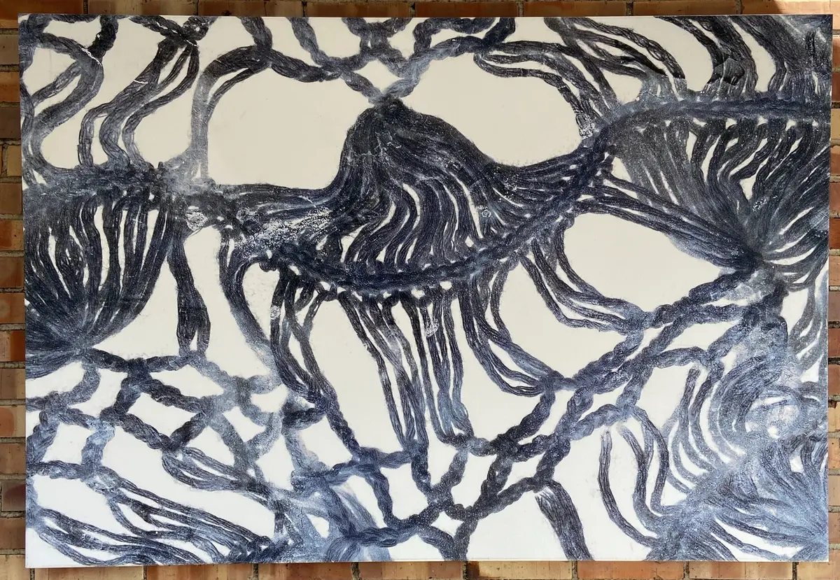 Large Abstract Unframed Giclee 1