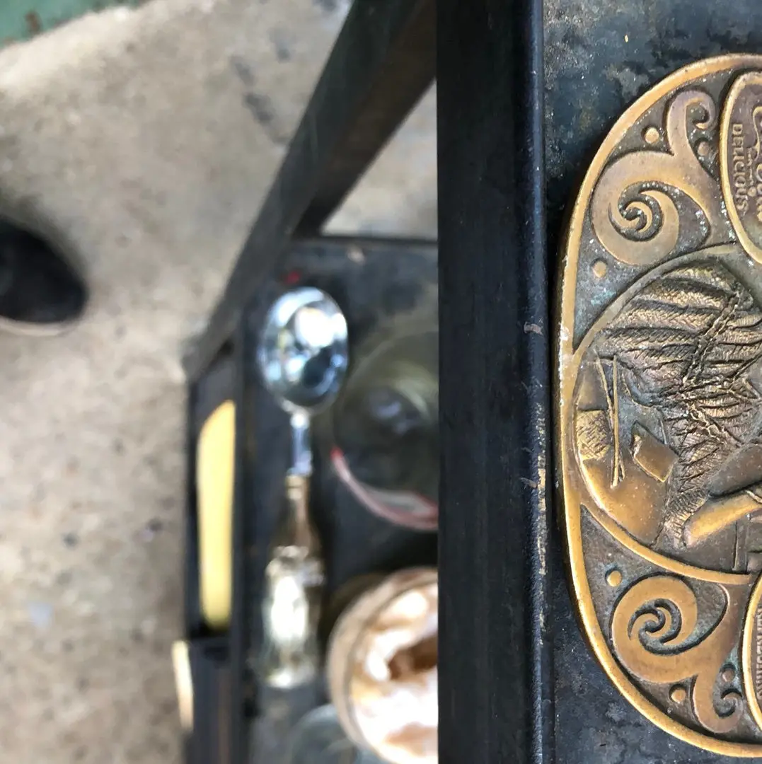 Bronze Coca-Cola Belt Buckle 1