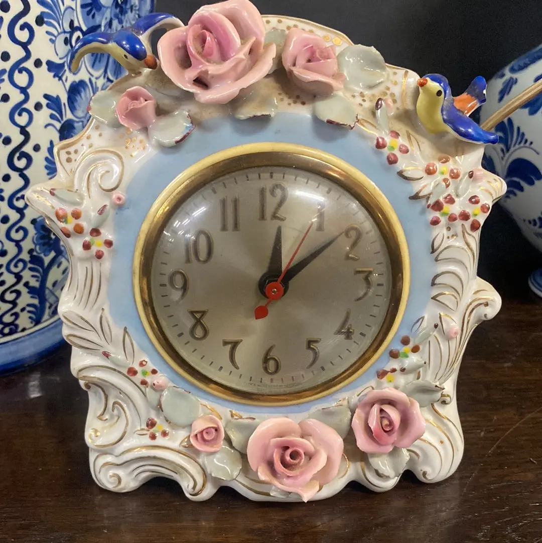 Porcelain Occupied Japan Electric Clock 1