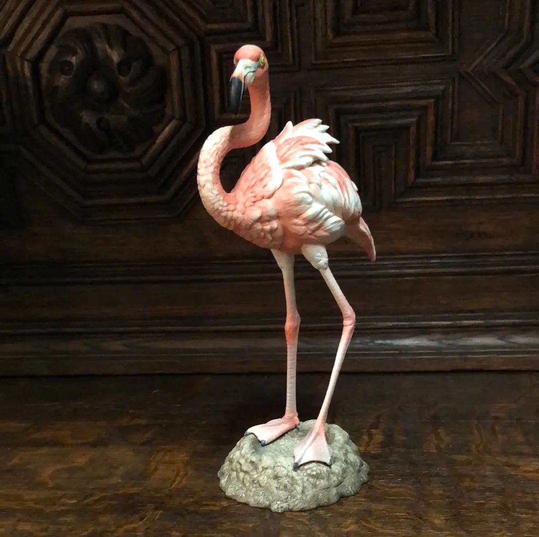 Boehm Pink Flamingo - Rare As Found 1