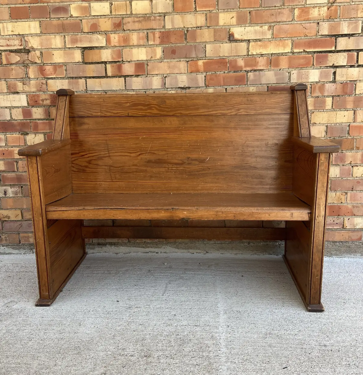 Pine Church Pew 1