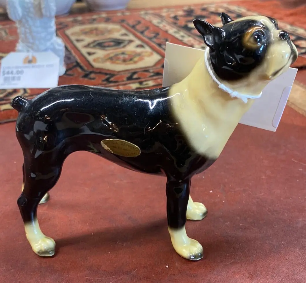 Porcelain Boston Terrier 1