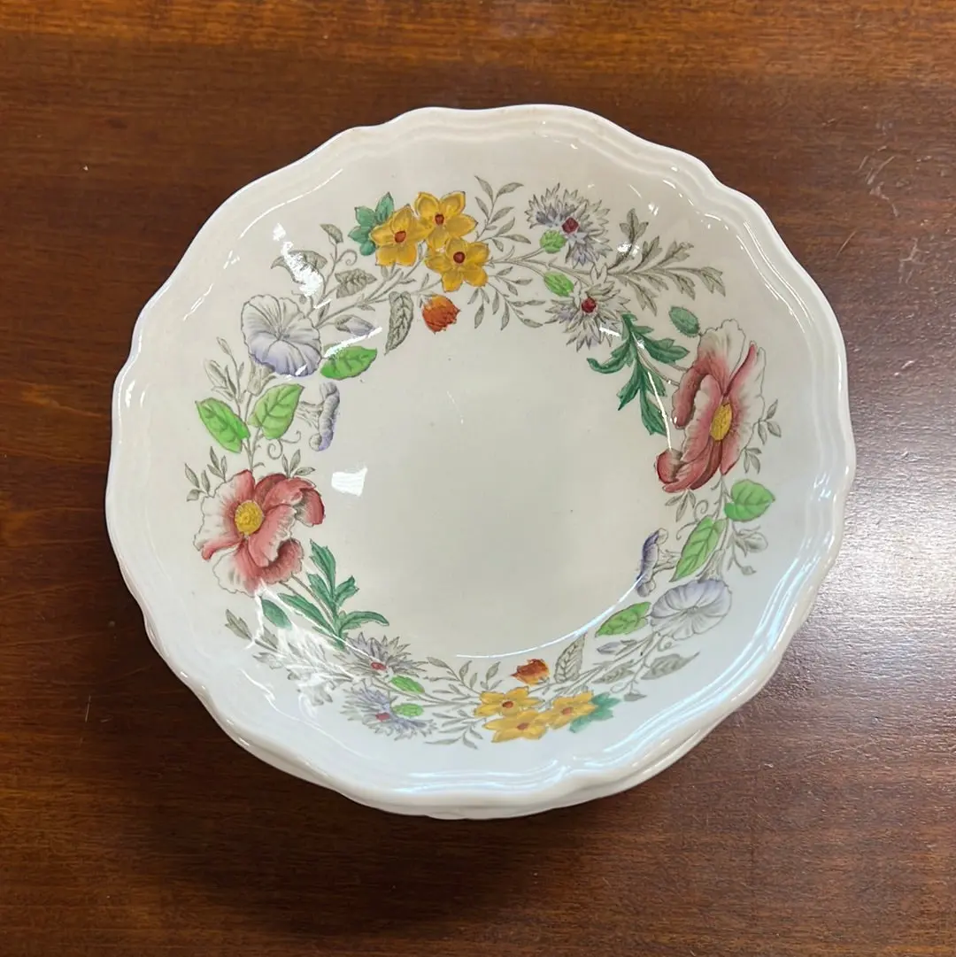 Set Of 4 Floral Royal Doulton Stratford Small Bowls 1