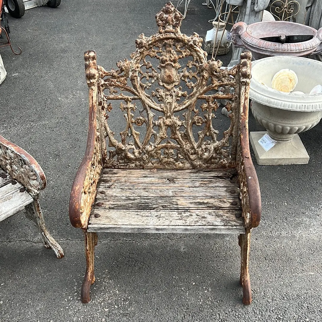 Iron Patio Chair 1