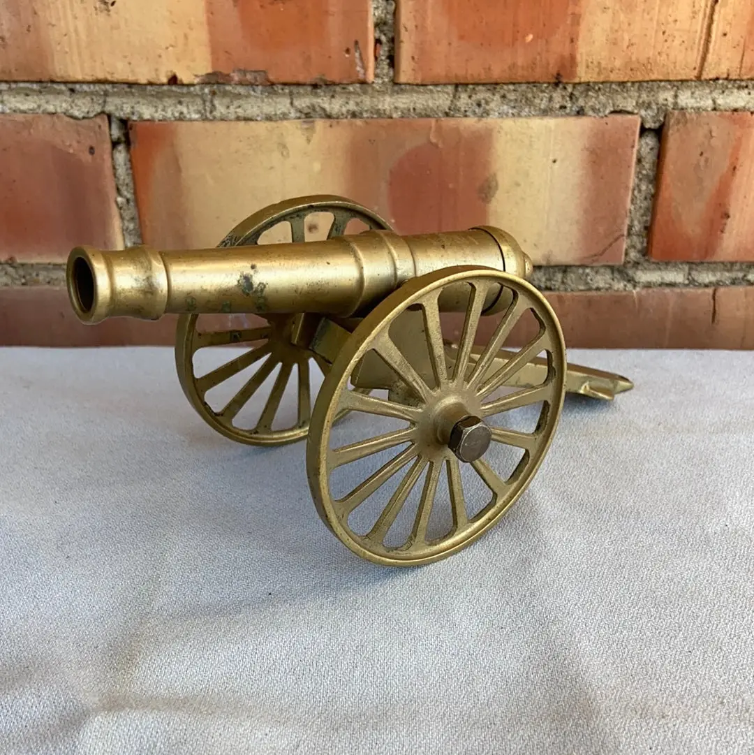 Small Brass Cannon 1