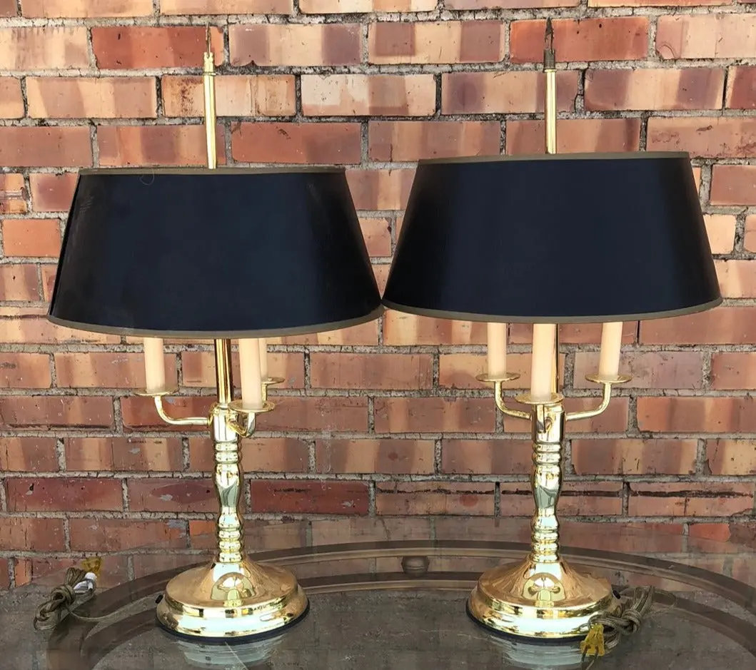 Pair Of Bouilliott Lamps 1