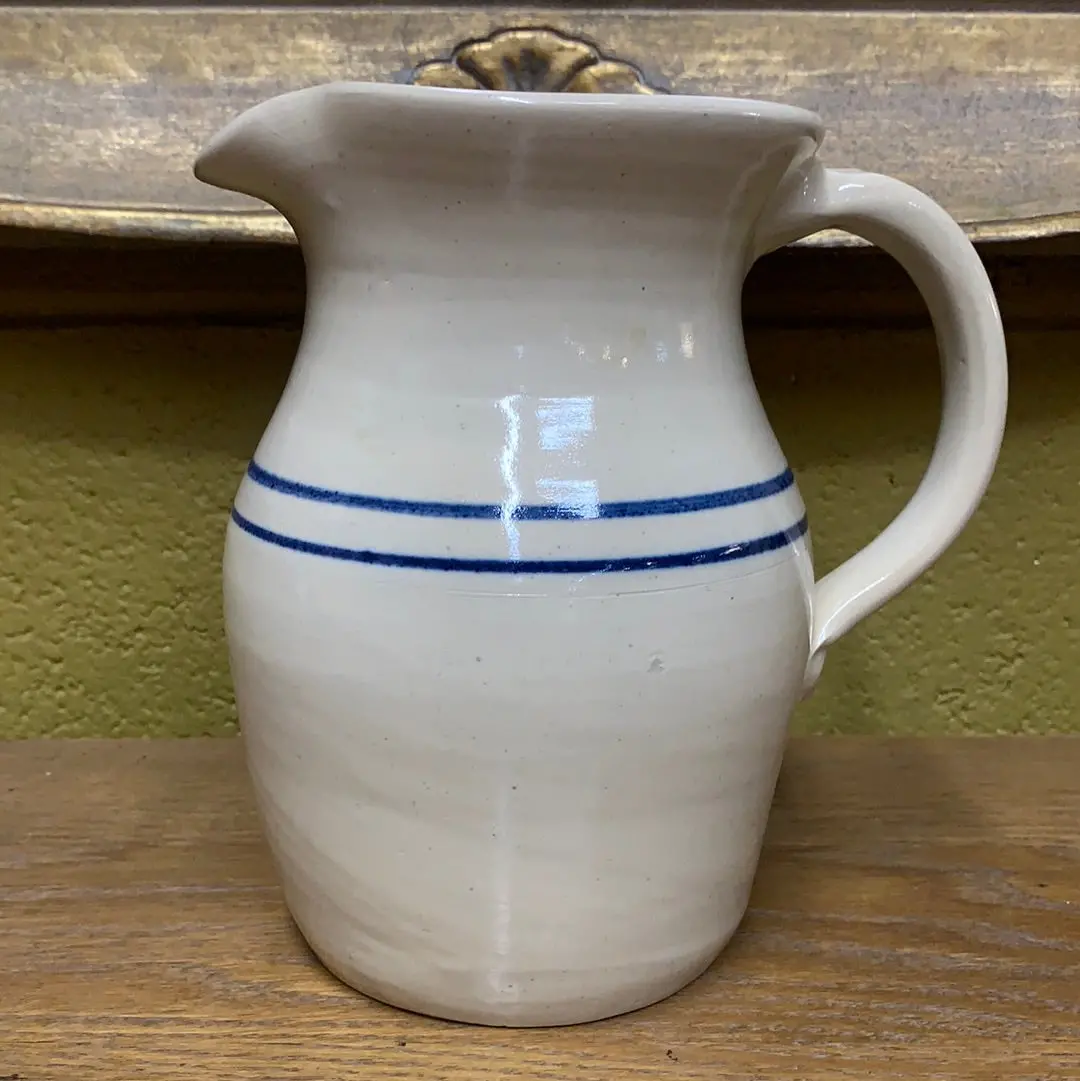 Large Crock Milk Pitcher 1