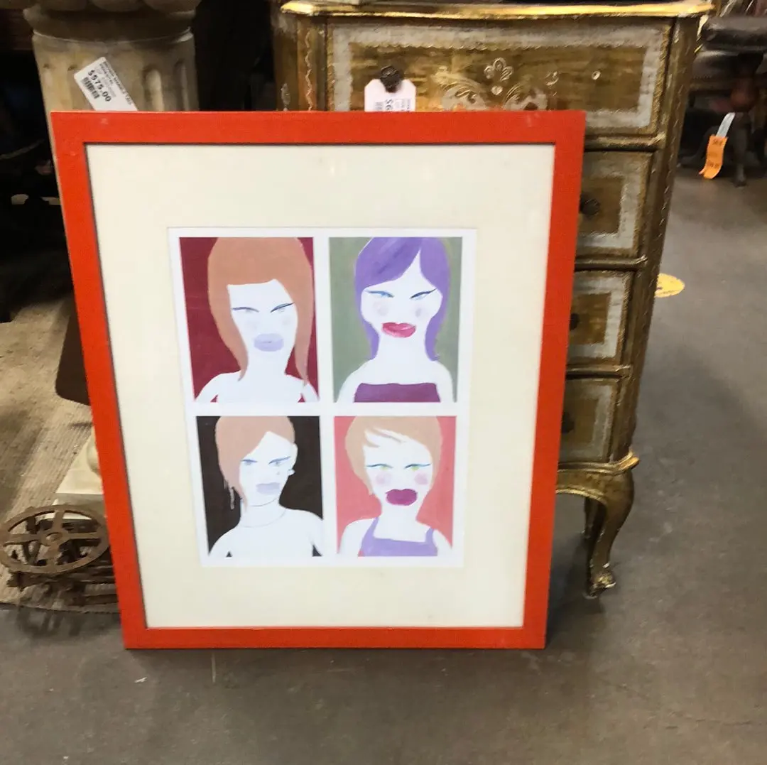 Print Of 4 Ladies With Attitude 1