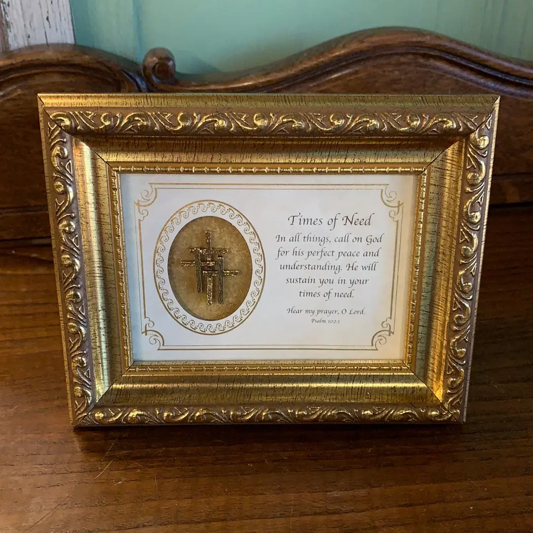 Christian Plaque With Psalm Prayer 1