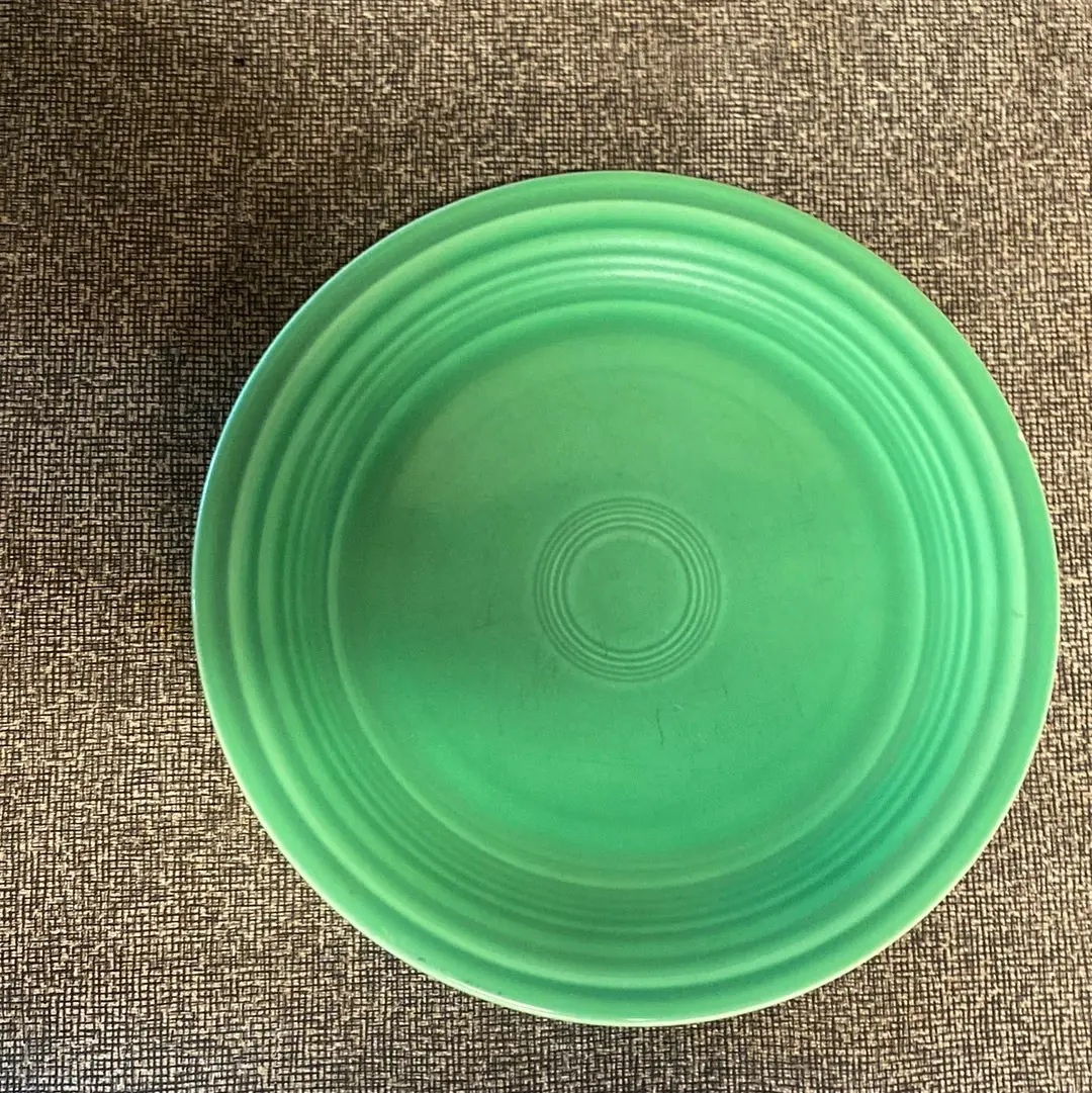 Green Fiesta Dinner Plate 1