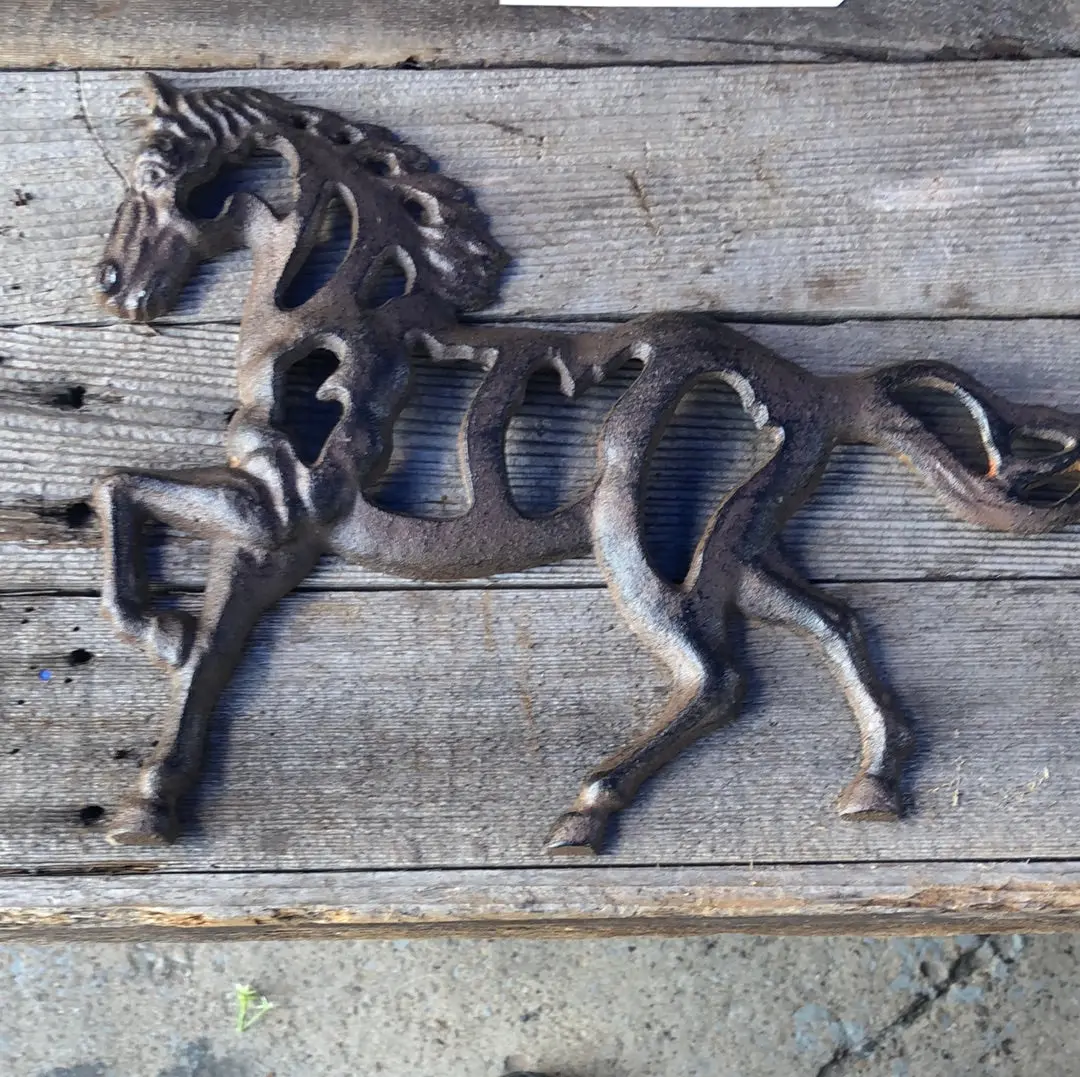 Iron Horse Plaque 1