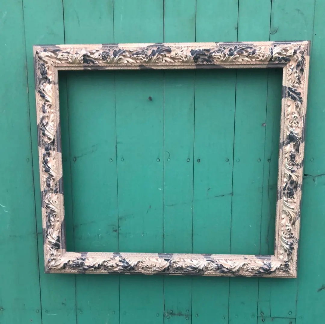 Black And Gold Ornate Frame 1