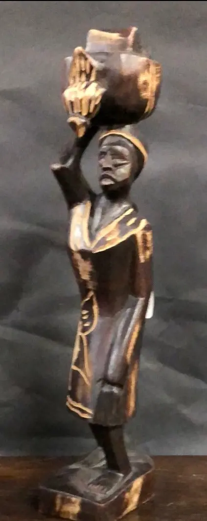 Carved African Woman 1