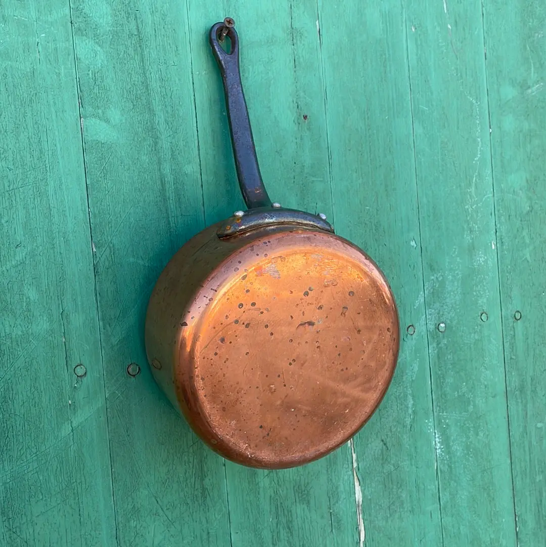Medium Copper Sauce Pan 1