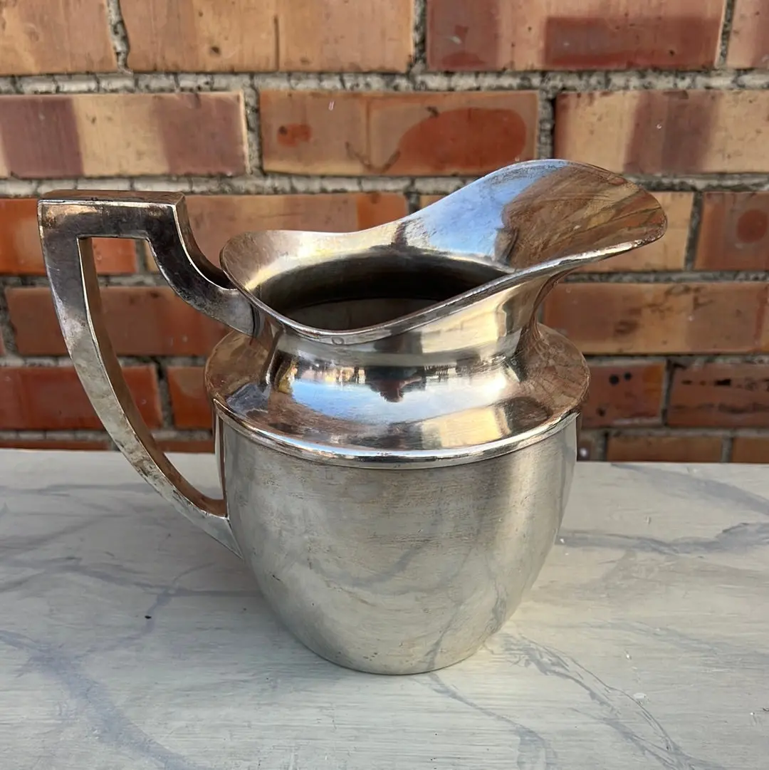 Silver Plate Water Pitcher 1
