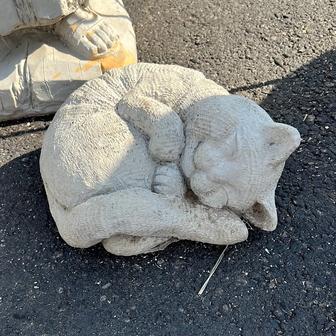 Concrete Sleeping Cat 1