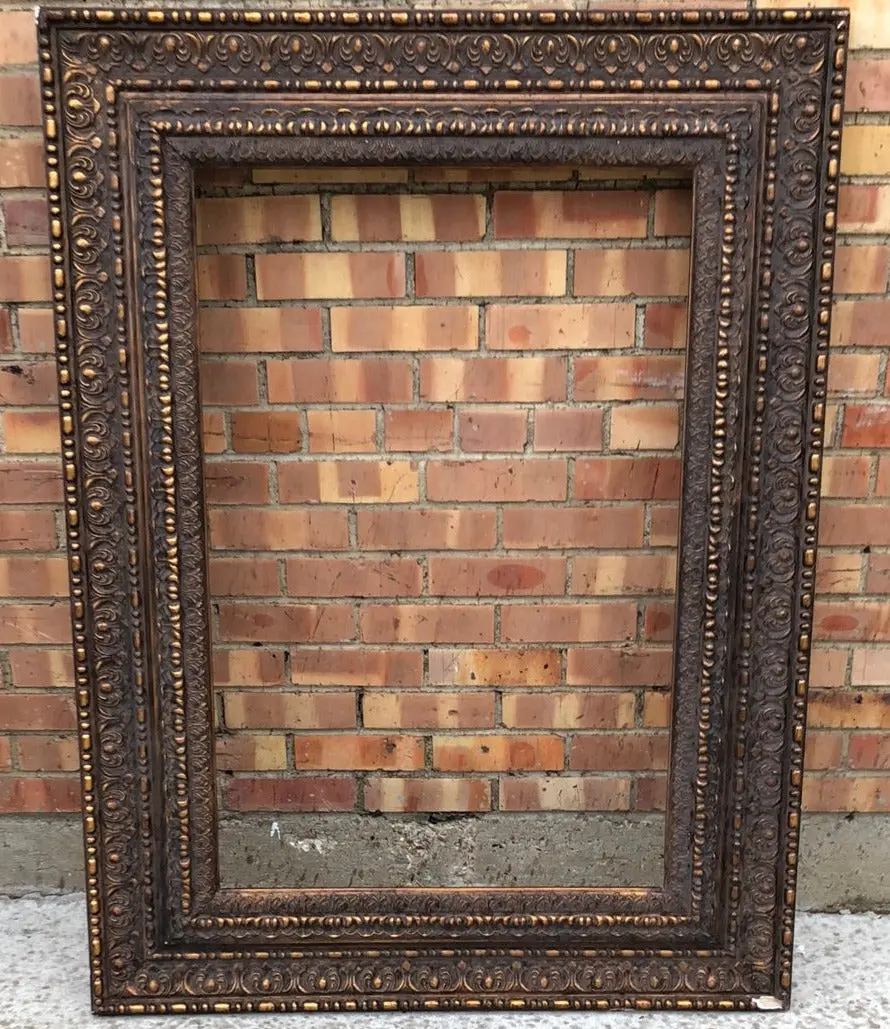 As Found Ornate Brown Frame 1