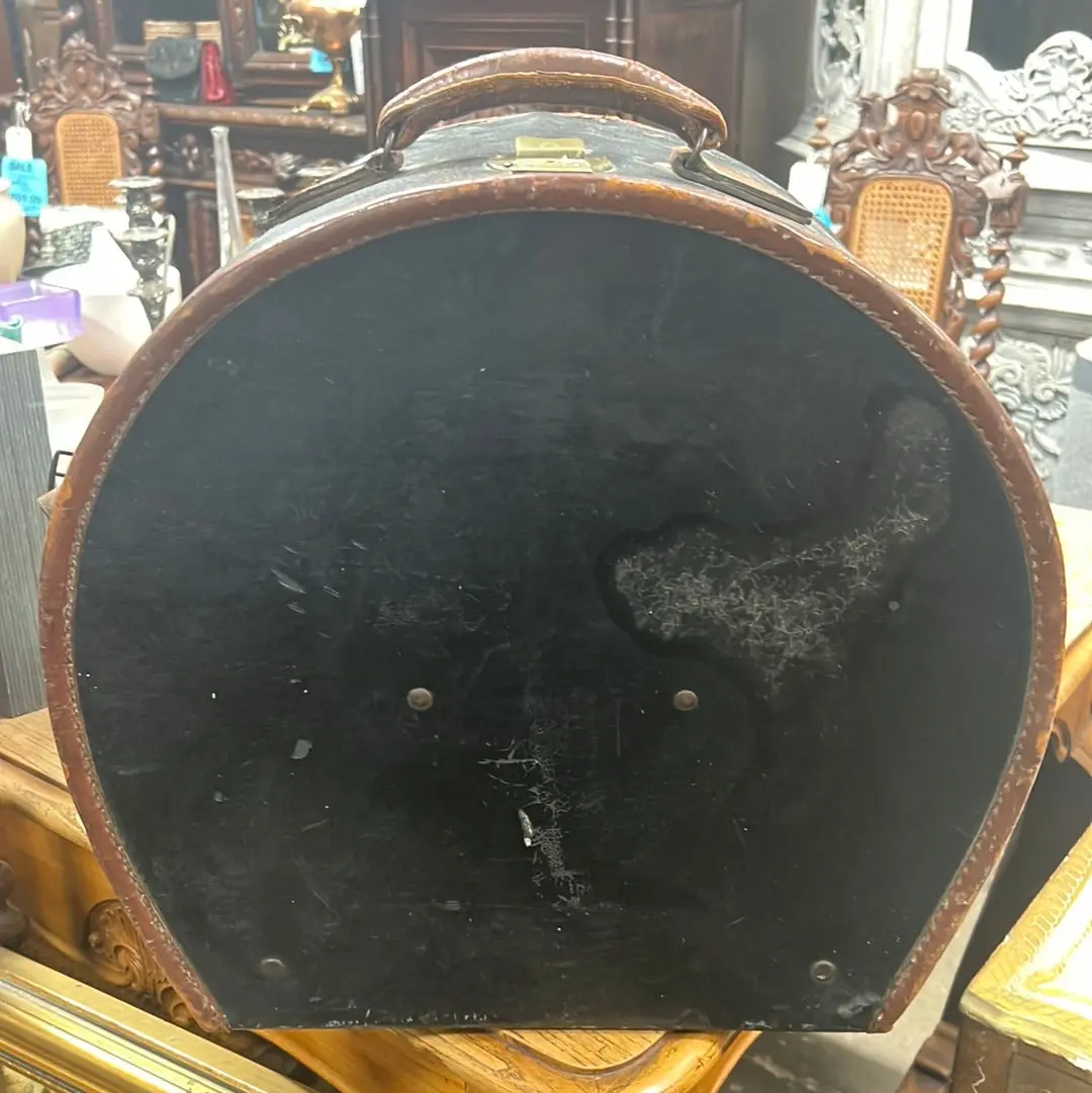 As Found Leather Hat Box 1