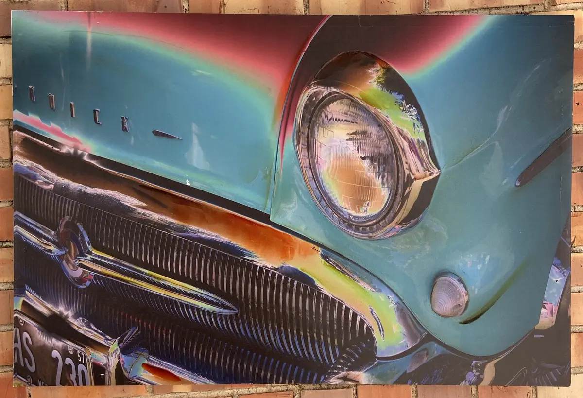 Giclee Of Car Grill Of Buick 1