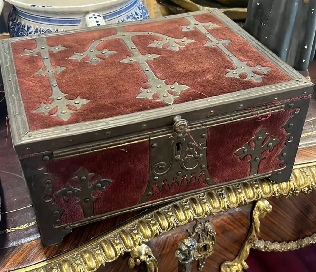 Brass And Velvet Church Box 1