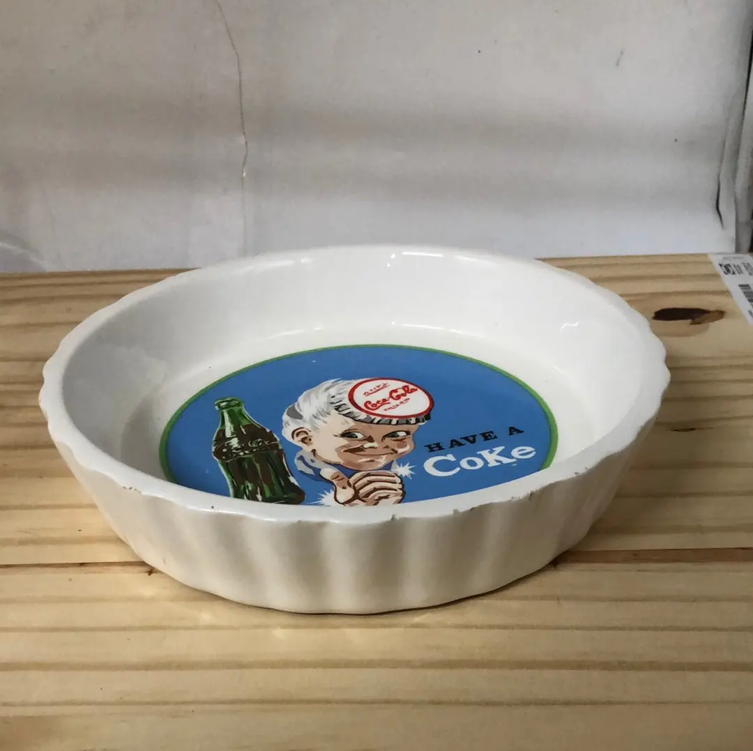 Coca-Cola Ruffle Edge Bowl 1