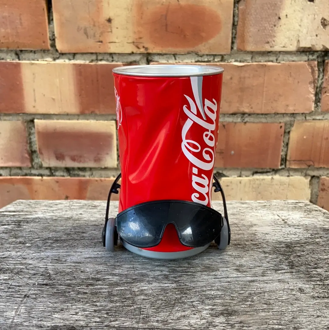 Coca Cola Can Motion Toy With Headphones 1