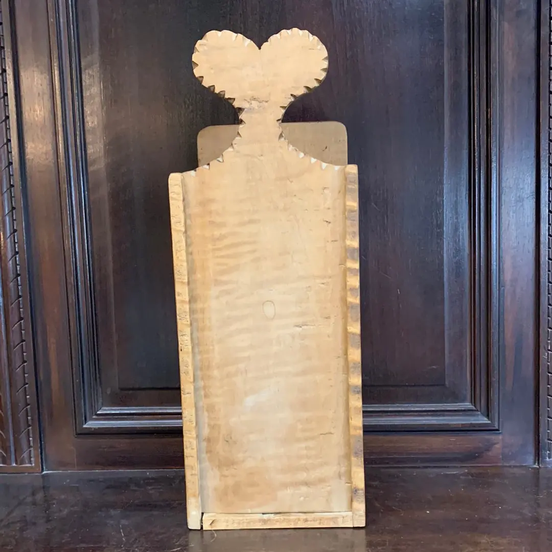 Tiger Maple Candle Box 1