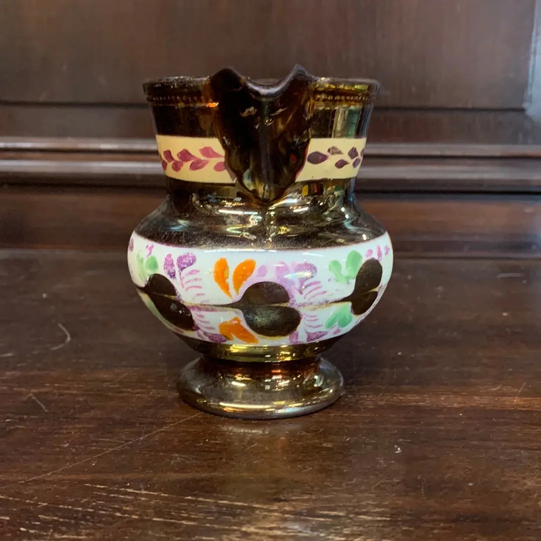 Copper Luster Pitcher 1